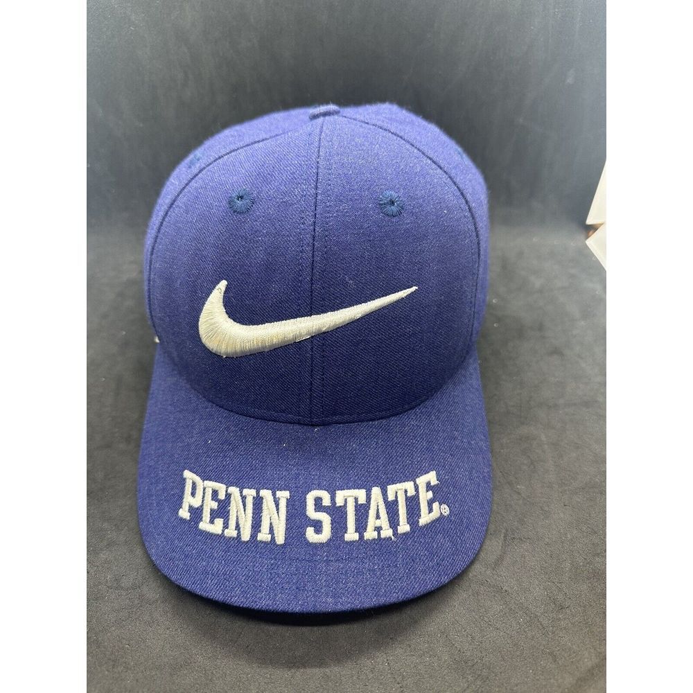 VTG 1996 Nike Team Sports Penn State Nittany Lions Spell Out‎ Snapback Hat PSU
